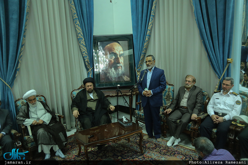 دیدار اعضای ستاد مرکزی بزرگداشت امام خمینی(س) با سید حسن خمینی