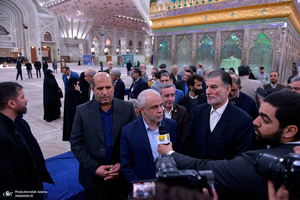 تجدید میثاق رئیس و مدیران ارشد بنیاد شهید و امور ایثارگران با آرمان‌های امام خمینی (س)