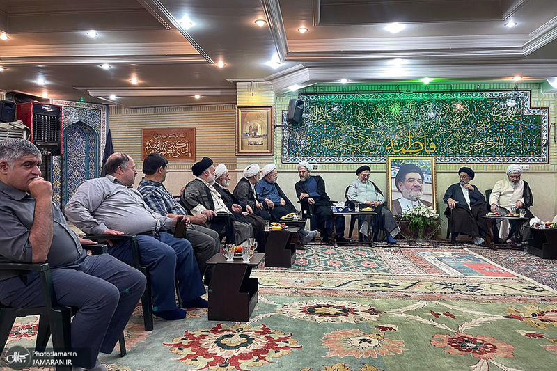 گردهمایی اعضای مجمع روحانیون مبارز در پاسداشت سيد علی اكبر محتشمی پور