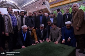 تجدید میثاق وزیر و کارکنان وزارت فرهنگ و ارشاد اسلامی با آرمان های امام خمینی(س)