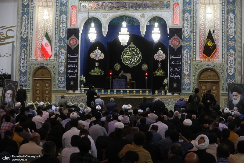 مراسم بزرگداشت حضرت امام (س) در مسجد اعظم قم