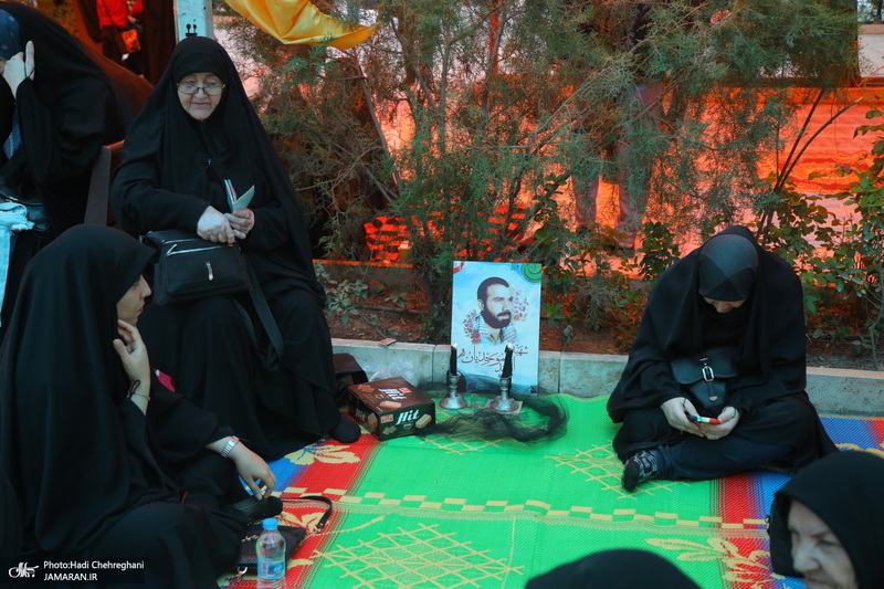 مراسم تحویل سال نو در گلزار شهدای قم‎