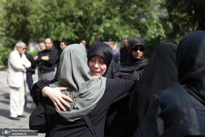 مراسم تشييع مرحوم ابوالقاسم قاسم زاده-1
