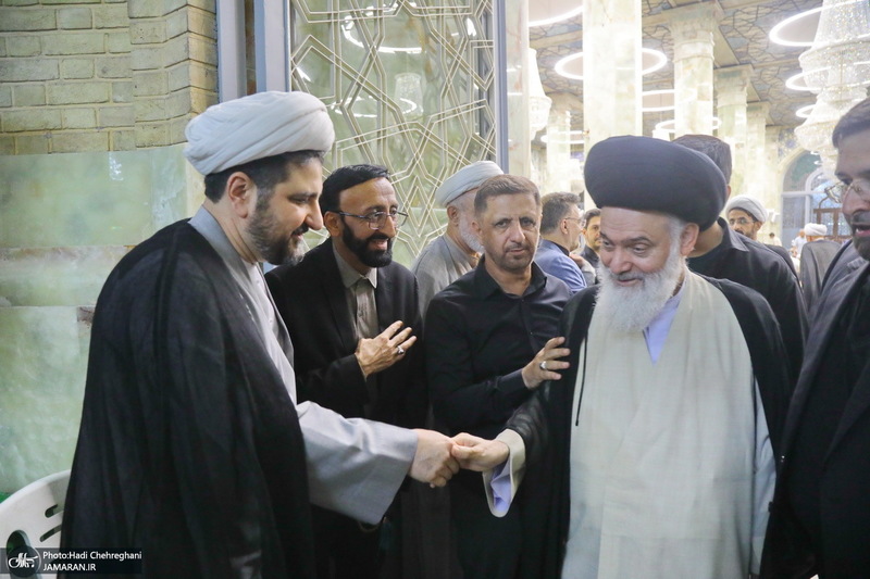 مراسم دومین سالگرد ارتحال آیت الله العظمی محفوظی (ره) در قم