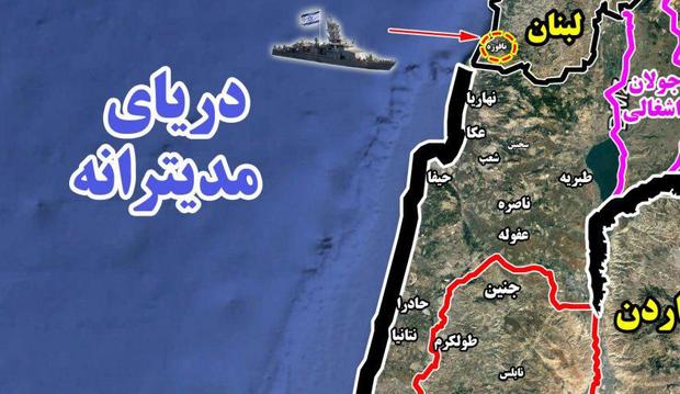 تجاوز دو کشتی جنگی رژیم صهیونیستی به آبهای لبنان