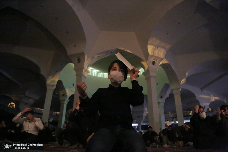 مراسم احیا شب بیست و سوم ماه مباررک رمضان در مصلای قدس قم