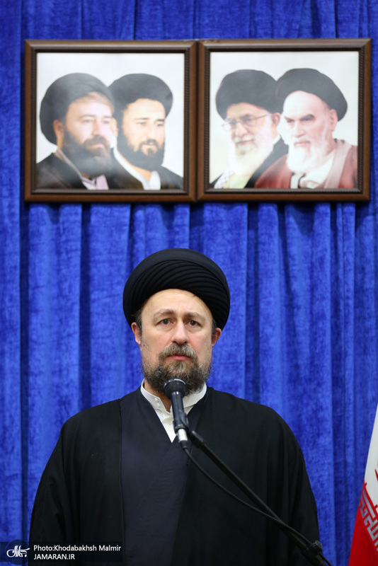 دیدار رئیس و جمعی از کارکنان سازمان حفاظت محیط زیست با سید حسن خمینی