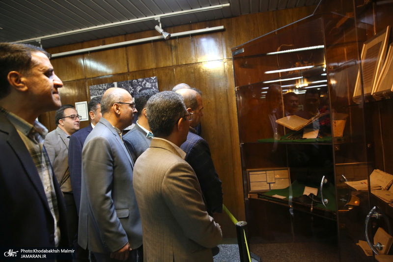 بازدید جمعی از مدیران متوسطه دوره اول و دوم شهرستان اردکان یزد از جماران