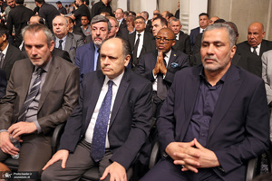 مراسم بزرگداشت رئیس‌جمهور شهید و همراهان گرامی ایشان با حضور رهبر انقلاب