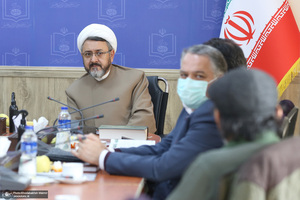 جلسه شورای فرهنگی با حضور رئیس موسسه تنظیم ونشر آثار امام خمینی (س)