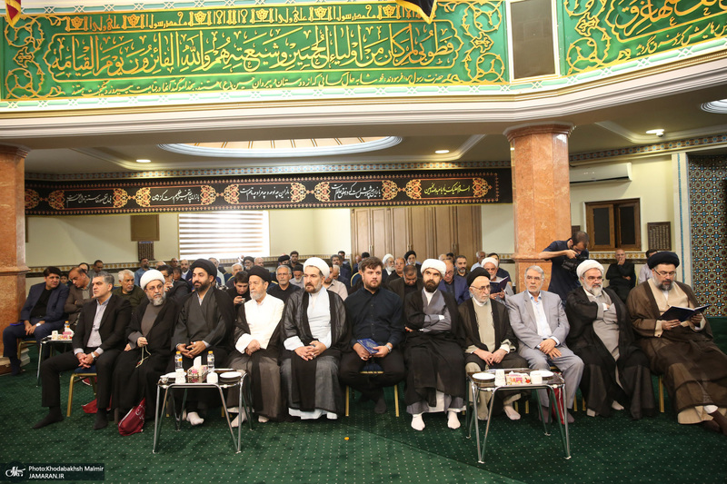 مراسم بزرگداشت محمد علی جماعتی در حسینیه شماره 2 جماران - 1