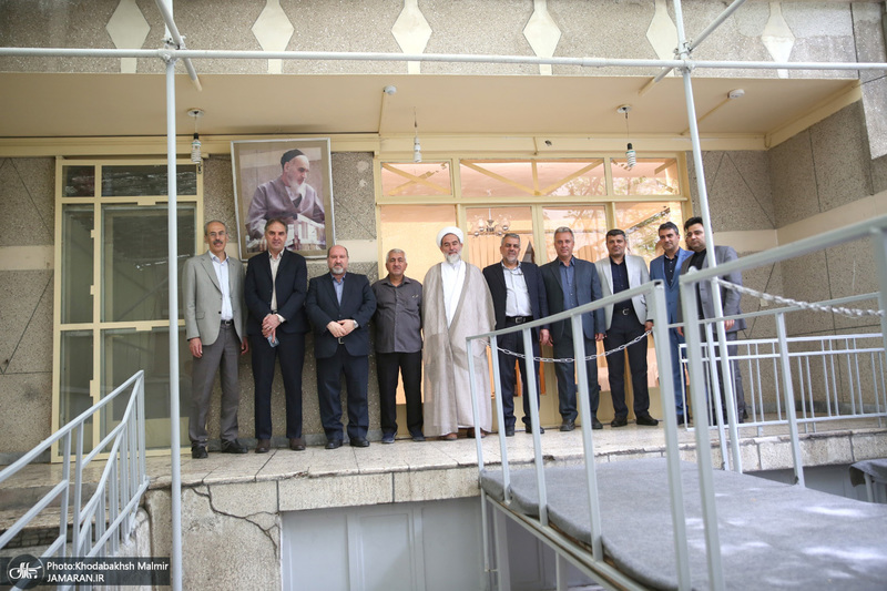 بازدید گروهای مردمی به مناسبت سی و چهارمین سالگرد حضرت امام خمینی از جماران