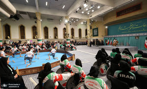 دیدار مدال‌آوران بازی‌های پاراآسیایی و آسیایی هانگژو با رهبر معظم انقلاب