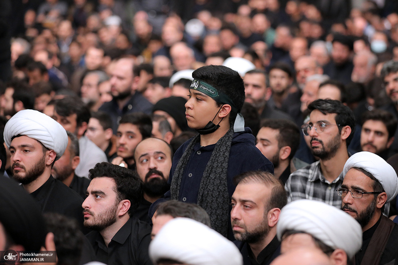 دومین شب مراسم عزاداری حضرت فاطمه‌زهرا (س) در حسینیه امام خمینی