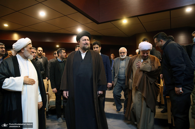 دیدار رئیس، مدیران و جمعی از کارکنان کمیته امداد امام خمینی (ره) با سید حسن خمینی