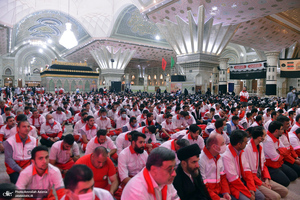 تجدید میثاق مدیران و کارکنان هلال احمر با آرمان های حضرت امام خمینی(س)