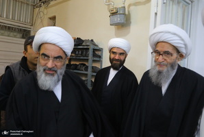 دومین شب عزاداری حضرت فاطمه (س) در بیت آیت الله دوستی زنجانی‎