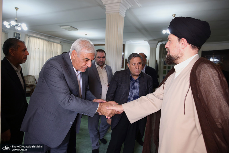 دیدار دبیر کل و جمعی از اعضای حزب همبستگی ایران اسلامی با سید حسن خمینی
