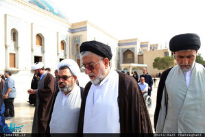 مراسم تشییع و بزرگداشت مادر همسر استاندار یزد