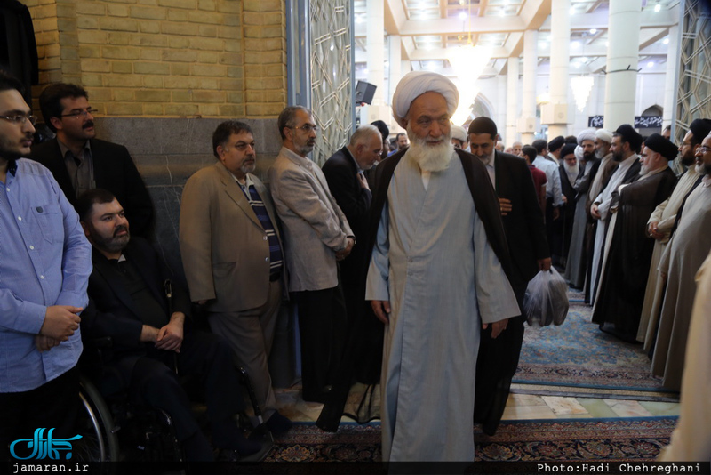 پنجاه و هشتمین سالگرد ارتحال آیت الله العظمی بروجردی(ره) در مسجد اعظم قم