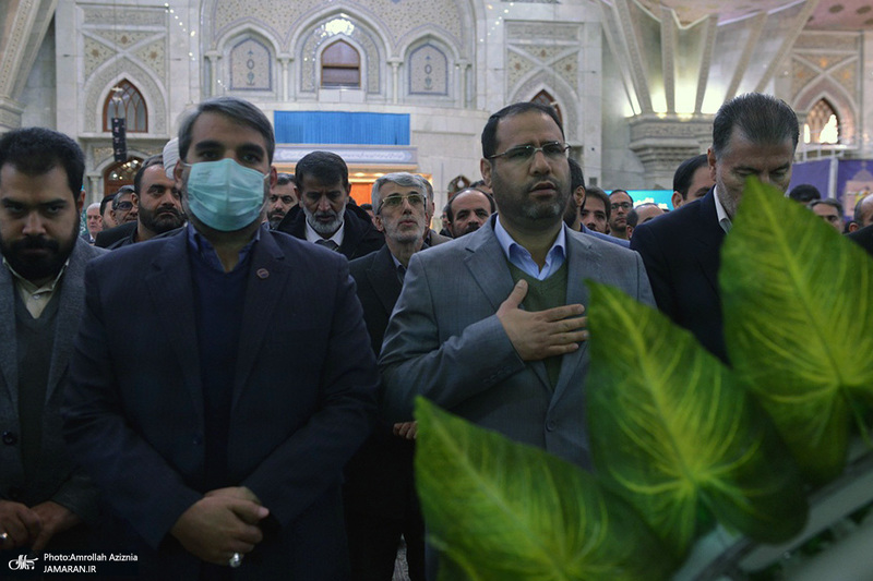 تجدید میثاق وزیر، معاونین و مدیران کل وزارت آموزش و پرورش با آرمان های حضرت امام (س)