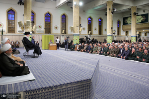 دیدار مسئولان نظام و سفرای کشورهای اسلامی با رهبر معظم انقلاب