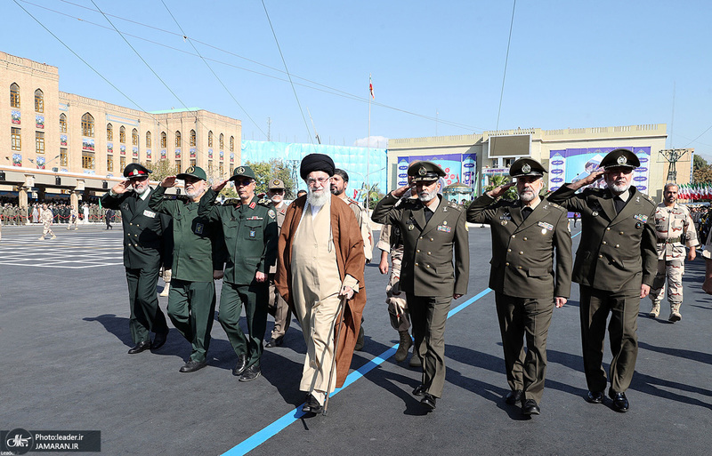 مراسم مشترک دانش‌آموختگی دانشجویان دانشگاه‌های افسری با حضور فرمانده کل قوا
