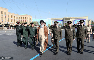 مراسم مشترک دانش‌آموختگی دانشجویان دانشگاه‌های افسری با حضور فرمانده کل قوا