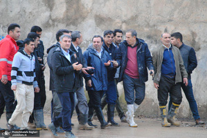 جاری شدن سیل در خرم آباد