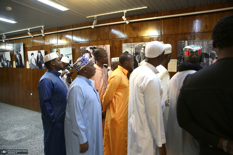 ازدید جمعی از علمای اهل سنت قاره آفریقا‎‎ از جماران