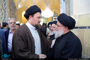 مراسم هفتمین روز درگذشت آیت الله ابن الرضا(ره) در مسجد اعظم قم