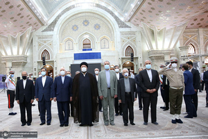 کنفرانس بین‌المللی گفتمان سیاسی از دیدگاه امام خمینی؛ نظام بین الملل و مسایل جهان اسلام / ظریف سید حسن خمینی