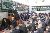 مراسم عزاداری شهادت حضرت فاطمه زهرا (س) در دفتر آیت الله العظمی صانعی (4)