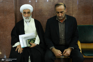 مراسم ختم محمد نخجوان پور، داماد آیت‌الله شهید مصطفی خمینی(ره)