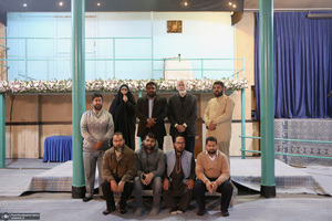 بازدید جمعی از اساتید زبان فارسی از کشورهای هند، و سریلانکا از جماران