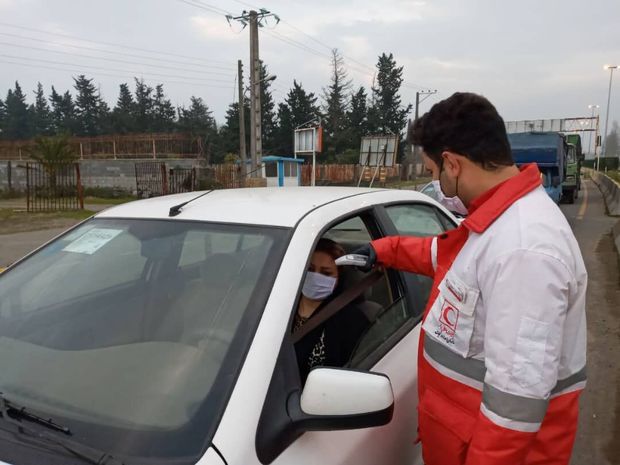 ۷۱۱ هزار و ۲۴۱ نفر در مبادی ورودی استان بوشهر تب سنجی شدند