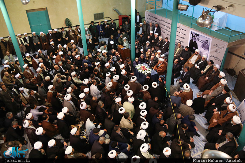 مراسم چهلمین روز درگذشت آیت الله العظمی موسوی اردبیلی(ره) در حسینیه جماران