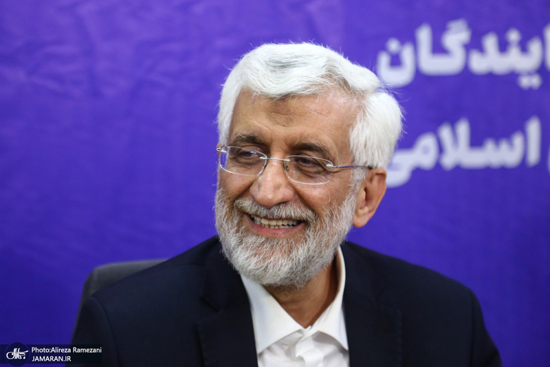 جلسه مشترک نمایندگان مجلس دوازدهم با سعید جلیلی - پرتره سعید جلیلی