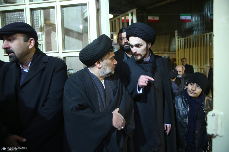 مراسم سالگرد رحلت آیت‌الله سید محمد موسوی بجنوردی در حسینیه جماران  -2