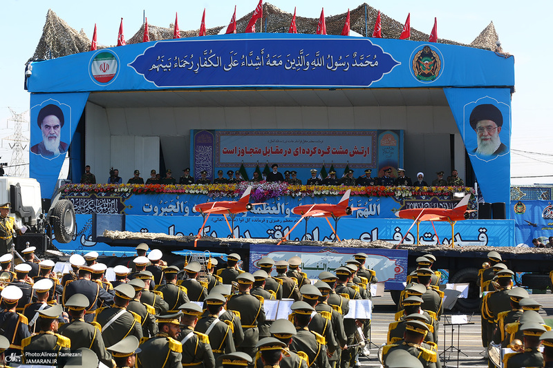 مراسم رژه روز ارتش در جوار حرم مطهر امام خمینی (س) - 2