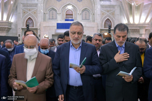 تجدید میثاق شهردار و رئیس شورای شهر تهران با آرمان‌های حضرت امام (س)