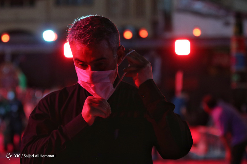 عزاداری شب اول محرم در امام زاده صالح و مسجد ارک تهران 