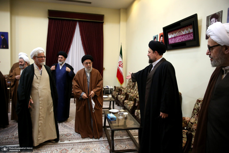 تجدید میثاق اعضای مجمع روحانیون مبارز با آرمان های حضرت امام خمینی (س)