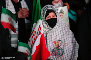 اجتماع حمایت از رزمندگان در مقابله با دشمن آمریکایی - صهیونی در پرند-۱