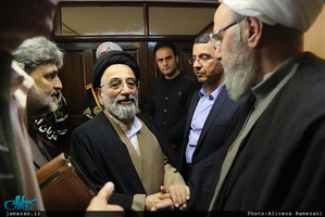 مراسم یادبود والده حجت الاسلام و المسلمین آشتیانی 