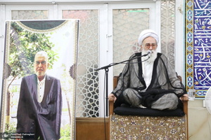 مراسم بزرگداشت نوه آیت الله العظمی بروجردی (ره) در قم‎