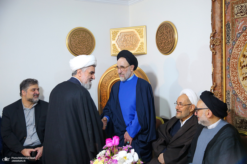 دید و بازدید نوروزی سید محمد خاتمی -2