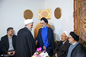 دید و بازدید نوروزی سید محمد خاتمی -2