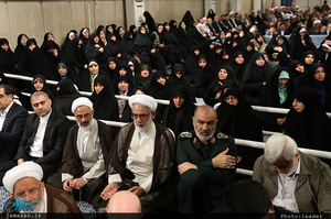 دیدار مسئولان نظام و سفرای کشورهای اسلامی با رهبر معظم انقلاب