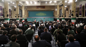 دیدار اعضای ستاد برگزاری کنگره ملی شهدای استان اردبیل با رهبر معظم انقلاب